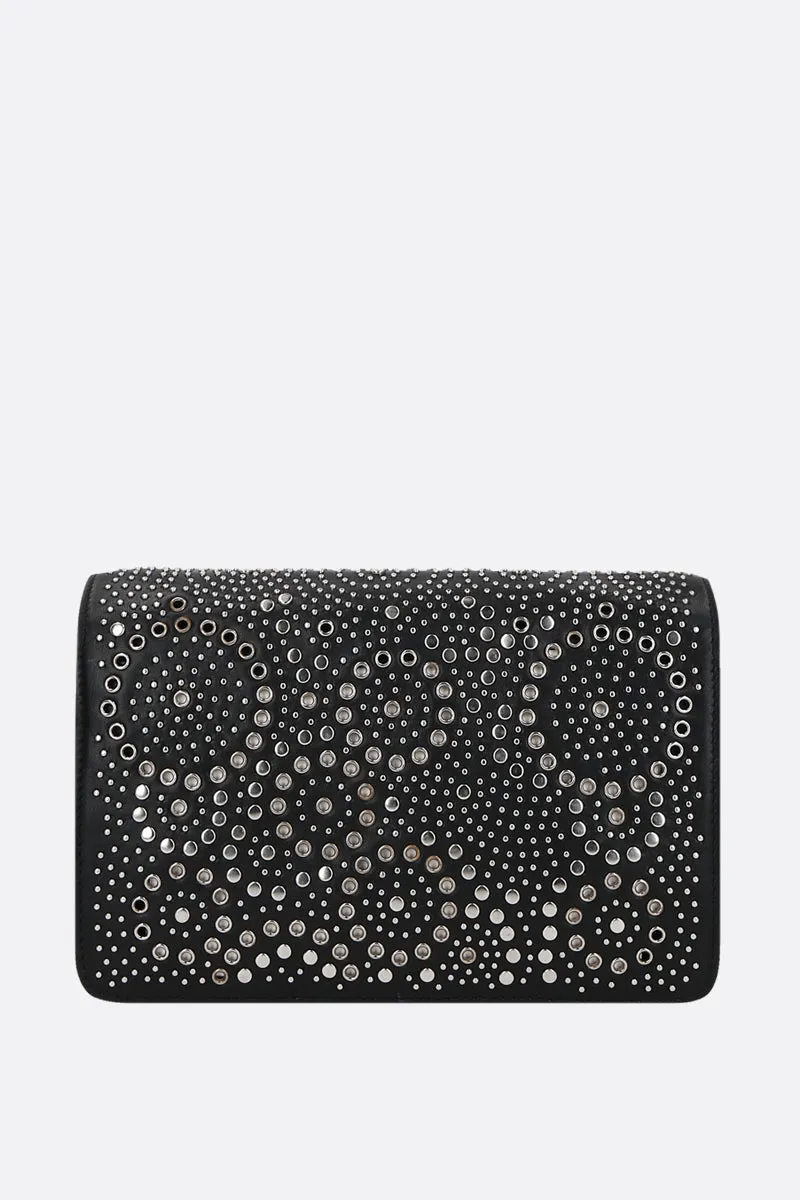 Arcturus studded leather crossbody bag