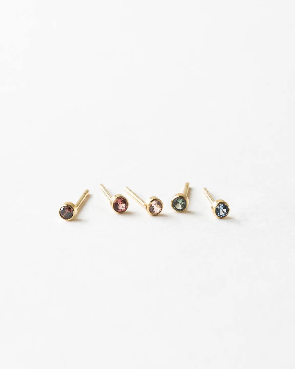 Aura Gemstone Studs