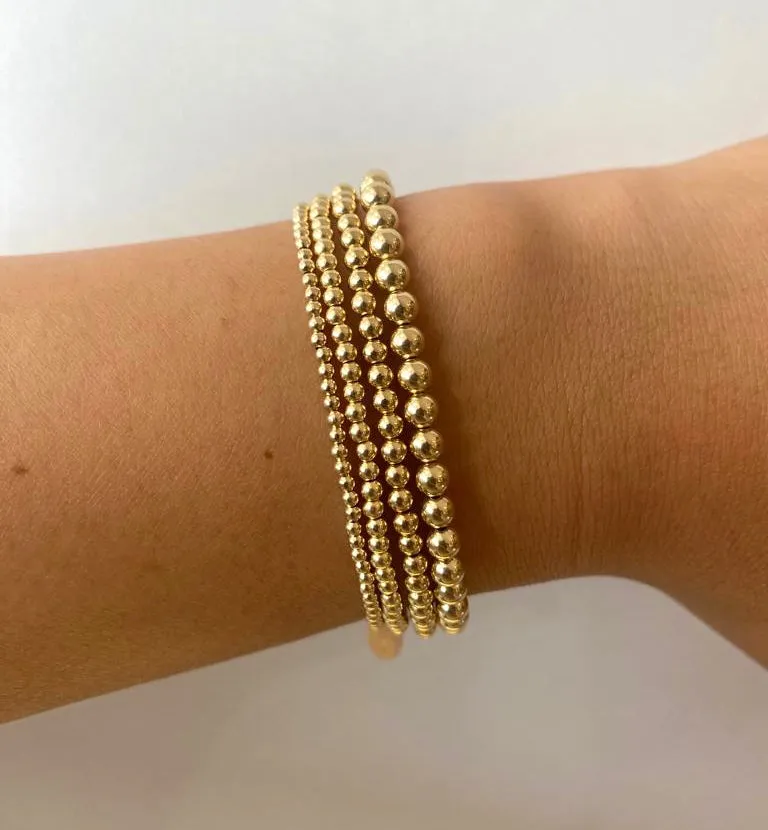 Bead Bracelet ~ Gold