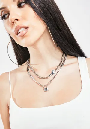 Break The Lock Chain Necklace Set