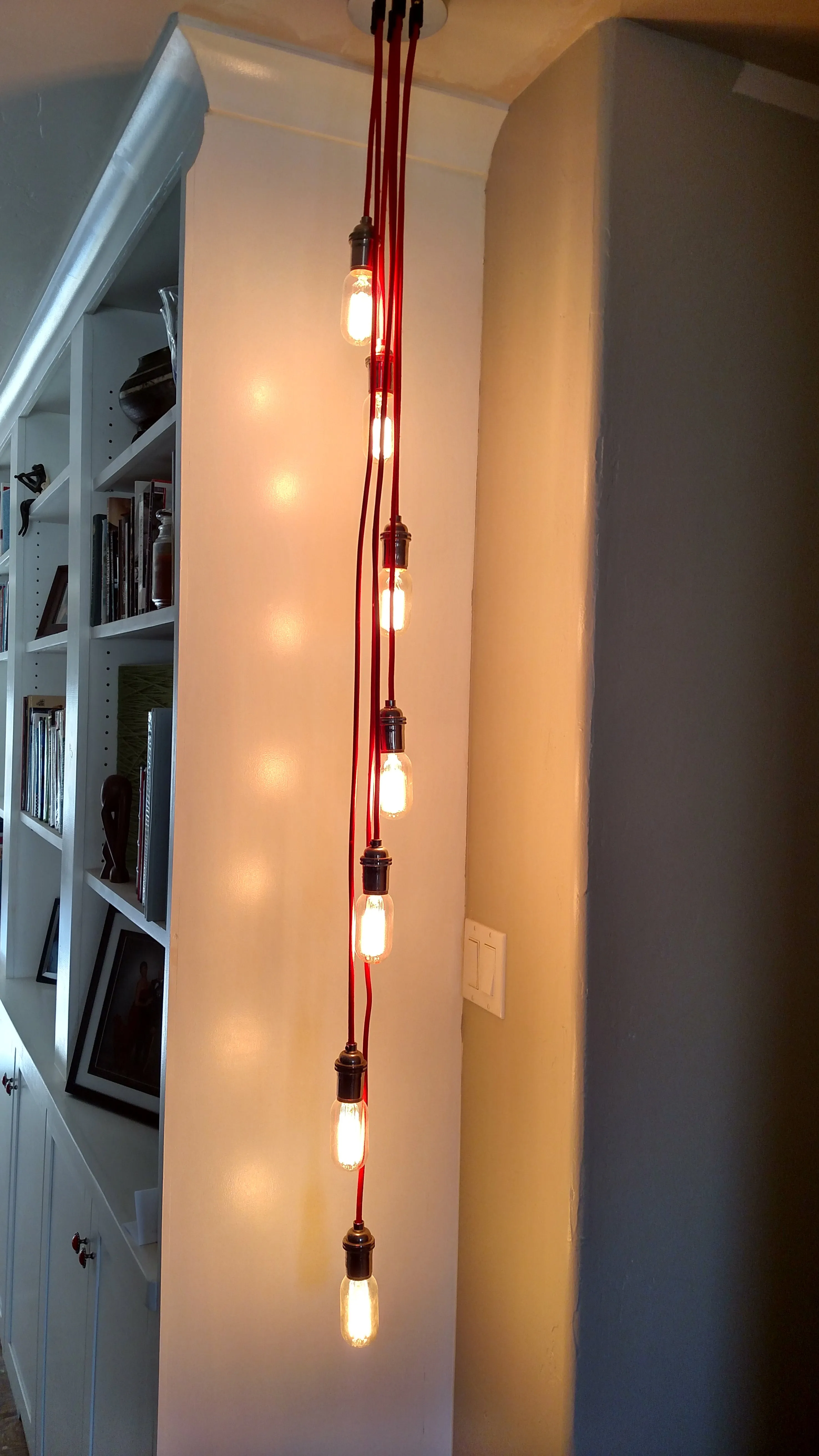 Cluster Chandelier - Staggered: Design Your Own 7 Pendant