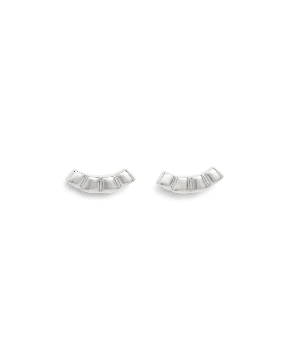 Deco Contour Studs Pair