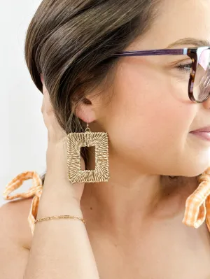 Feels Like Fun Square Earrings