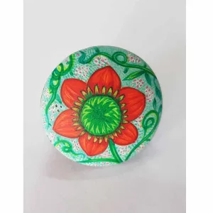 Hand Painted Wooden Ring