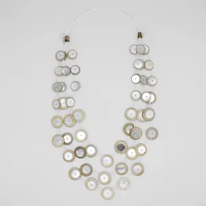 Ivory Iridescent Arabella Necklace