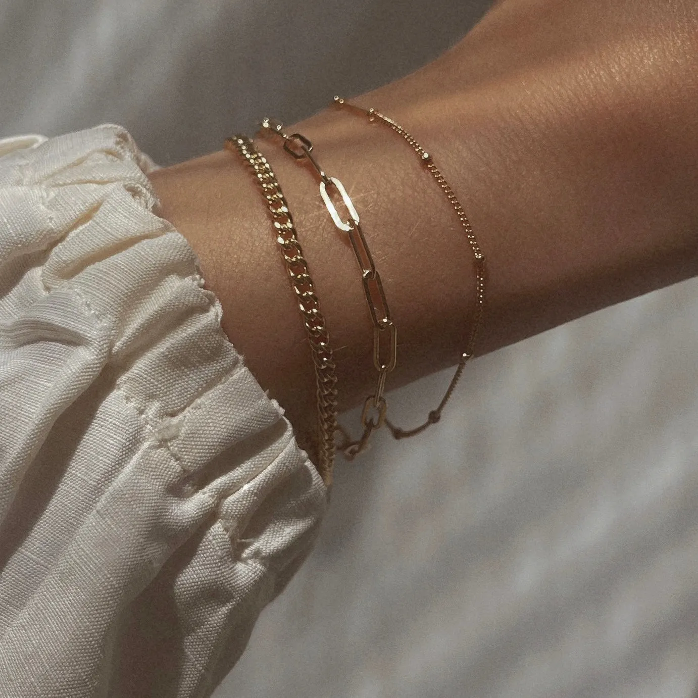 Lesley Satellite Chain Bracelet