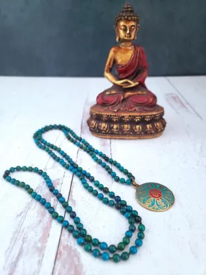 Mantra Necklace - Om Mani Padme Hum