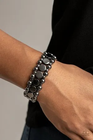 Paparazzi Bracelet ~ Metro Magnetism - Black