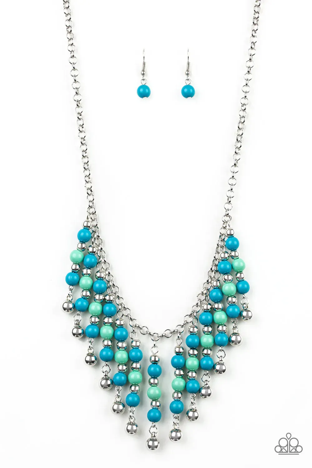 Paparazzi Necklace ~ Your SUNDAES Best - Blue