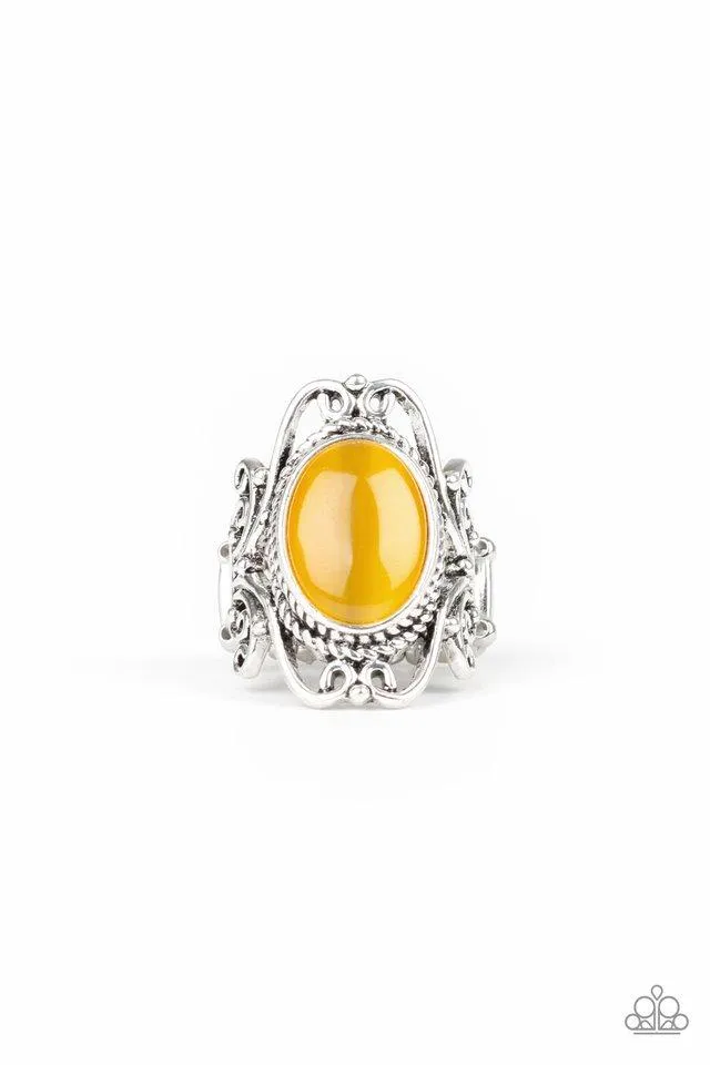 Paparazzi Ring ~ Fairytale Flair - Yellow