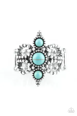 Paparazzi Ring ~ Outback Oasis - Blue