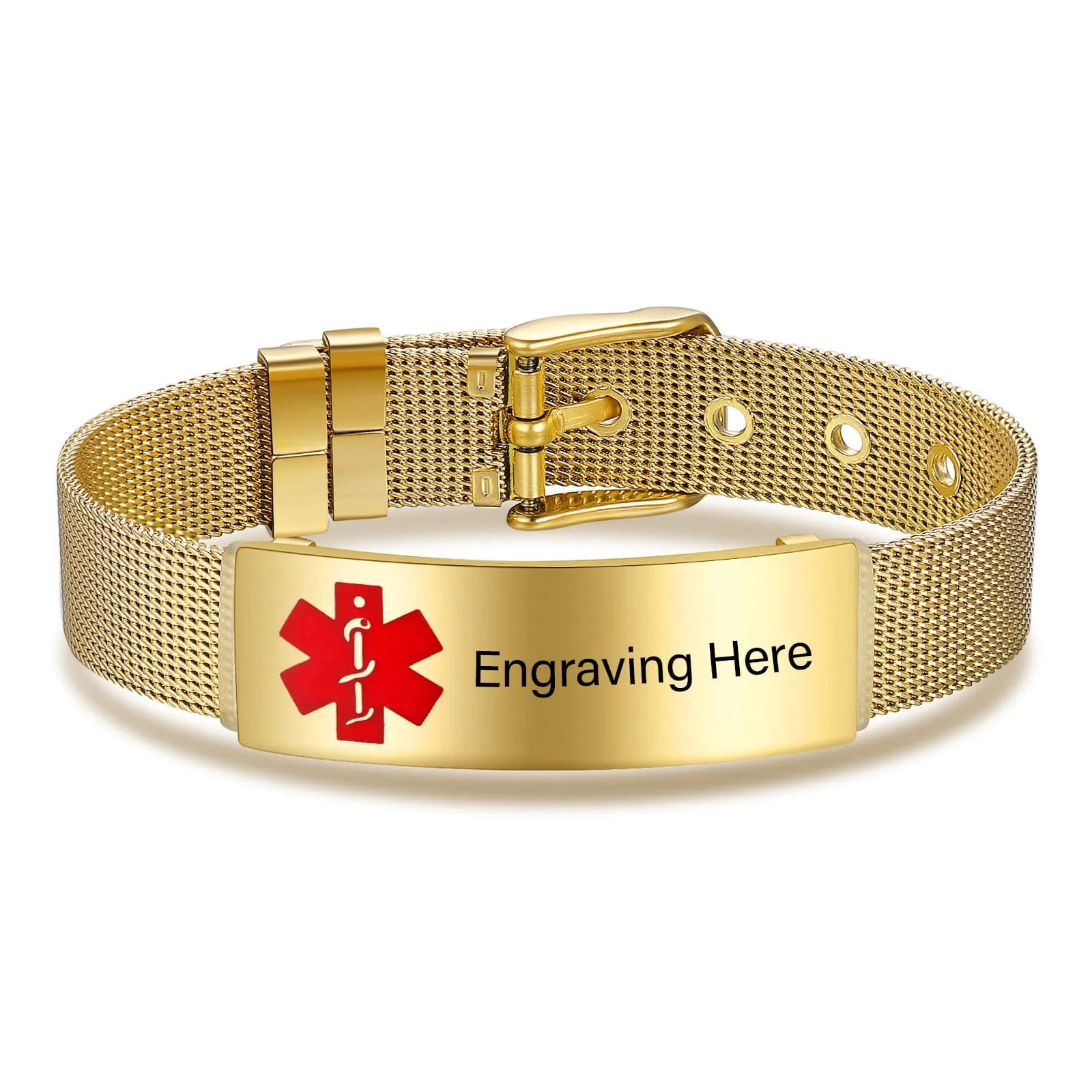 Personalized Custom ID Medical Bracelet