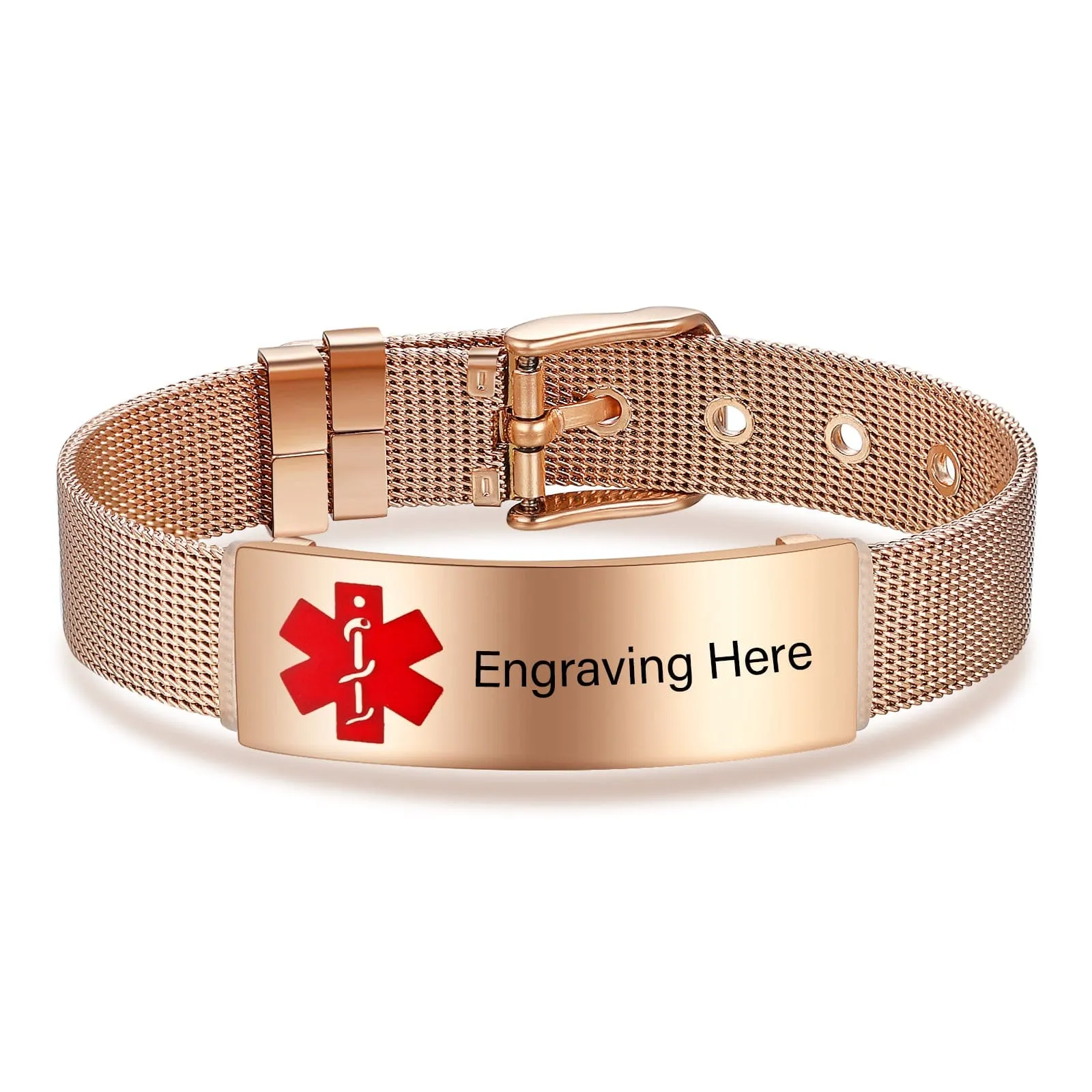 Personalized Custom ID Medical Bracelet