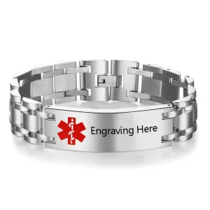 Personalized Custom Medical ID Bracelet