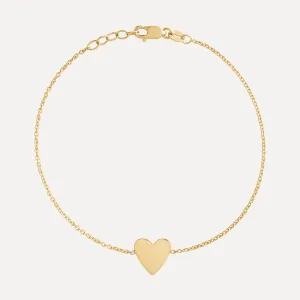 Personalized Heart Bracelet