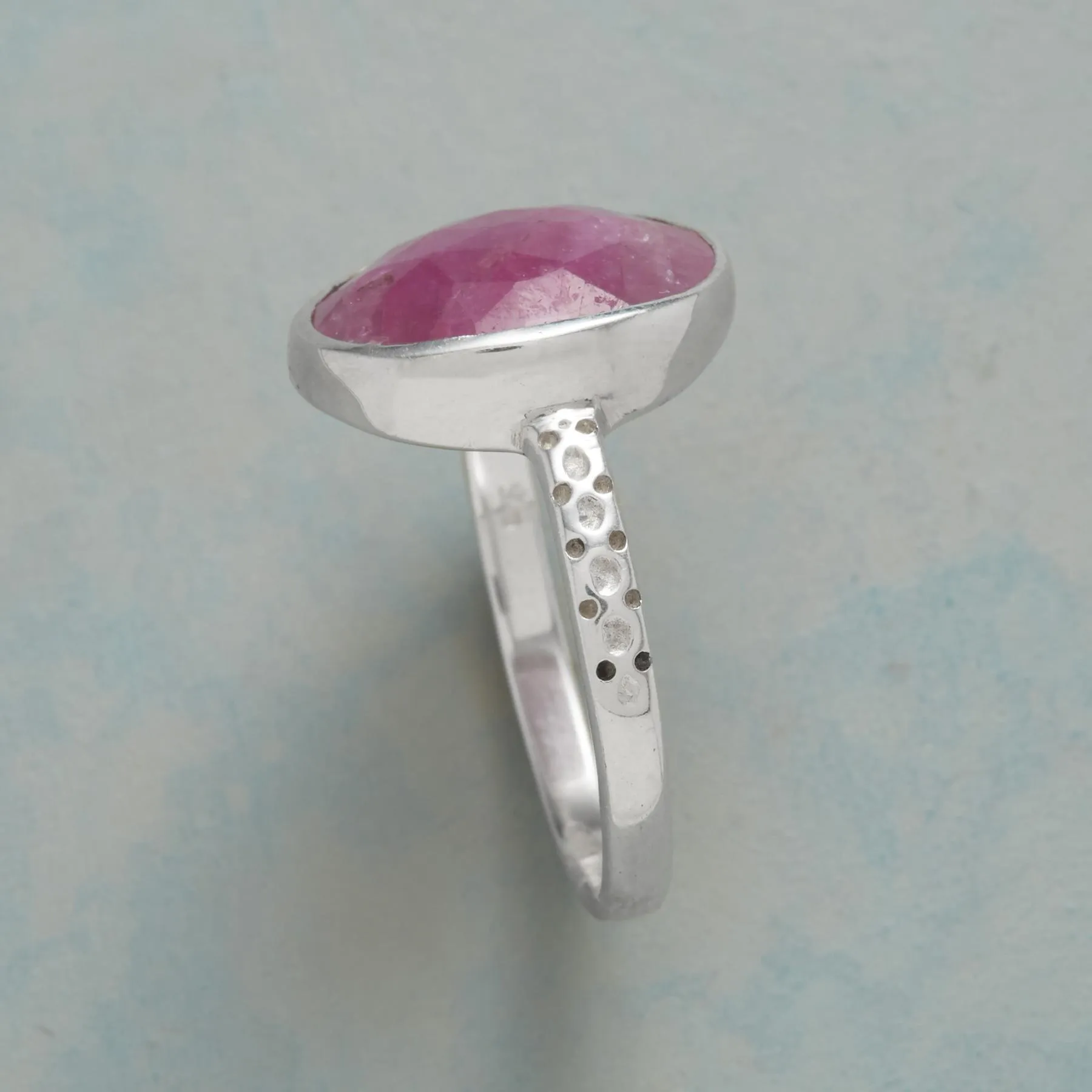 Pink Sapphire Ring