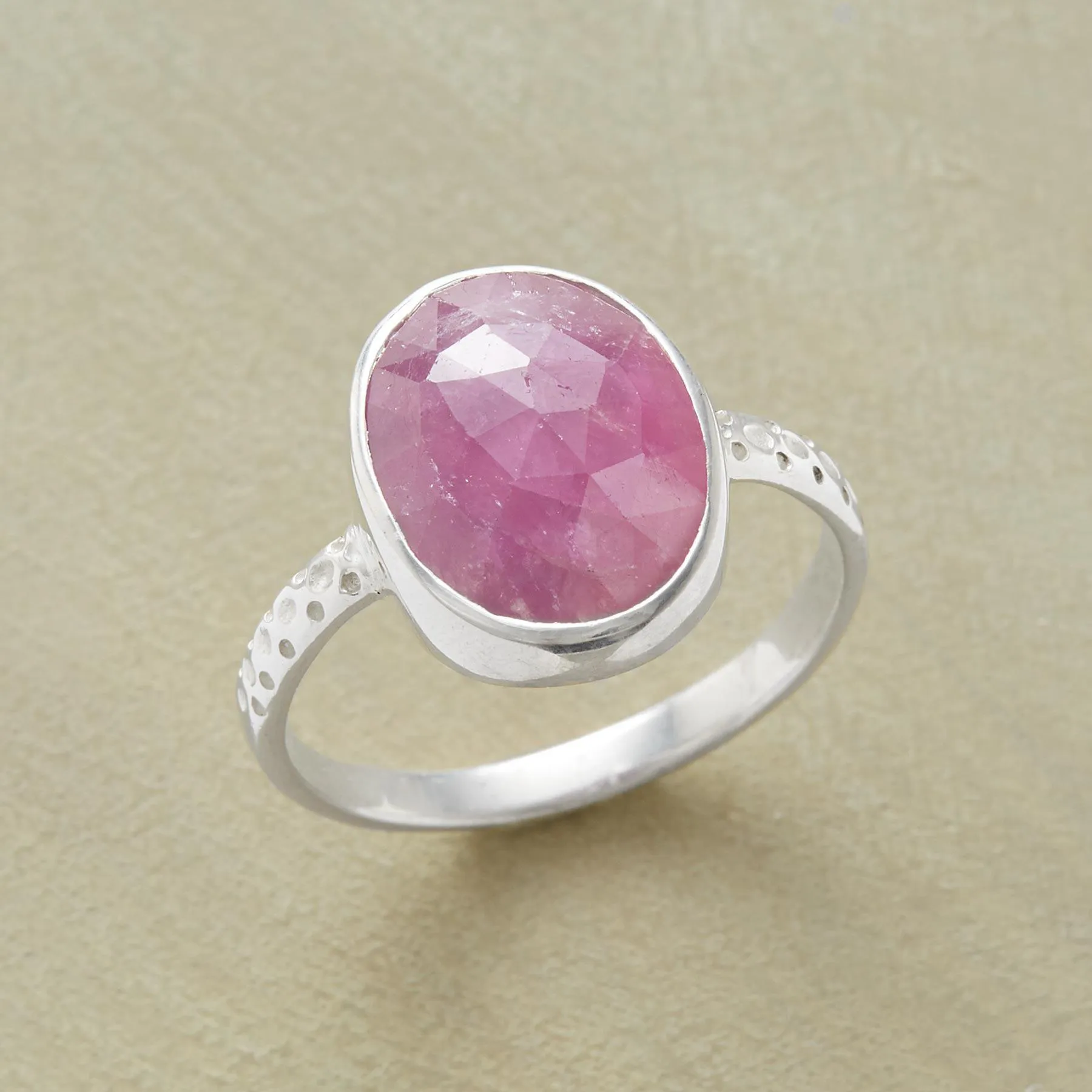 Pink Sapphire Ring