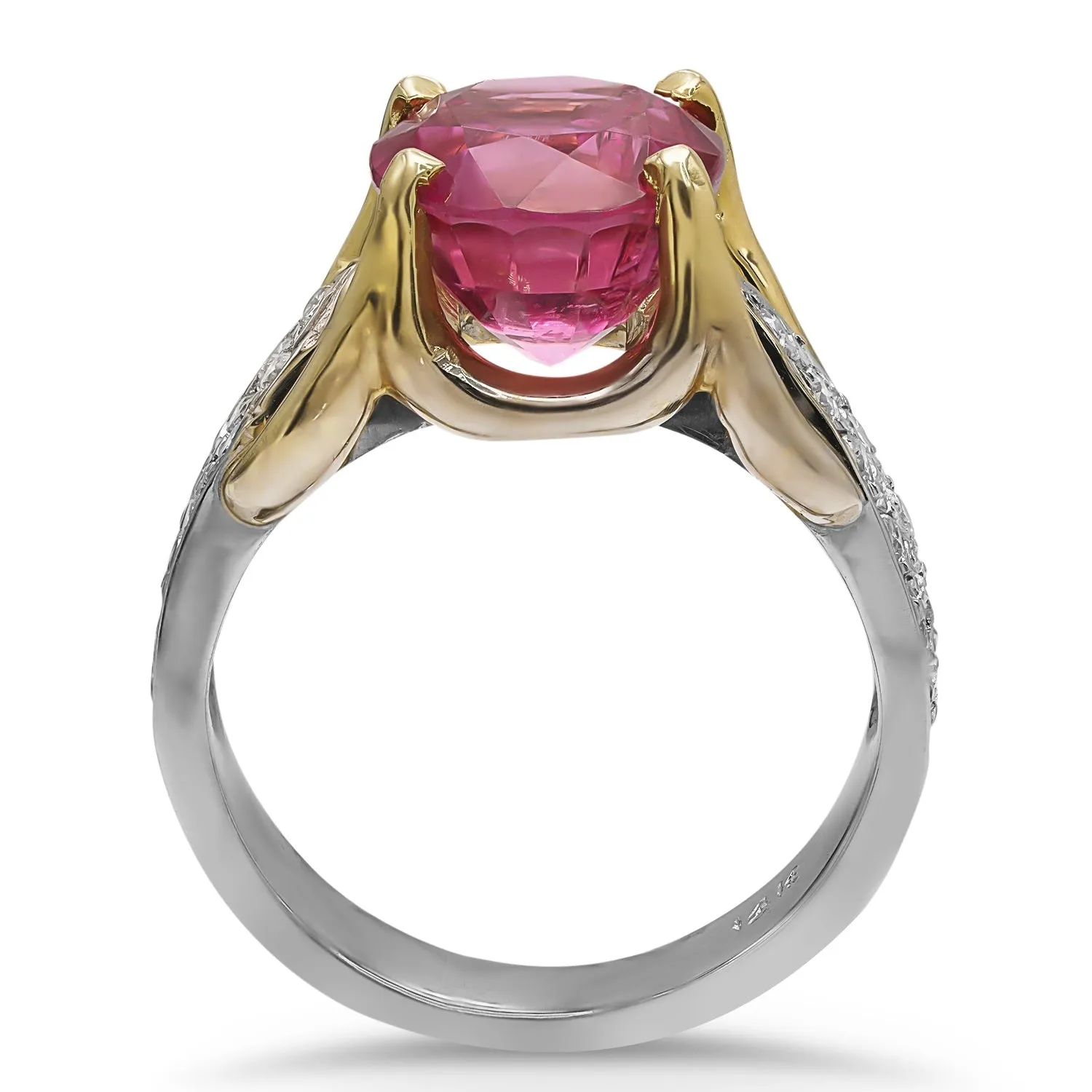 Pink Tourmaline Ring