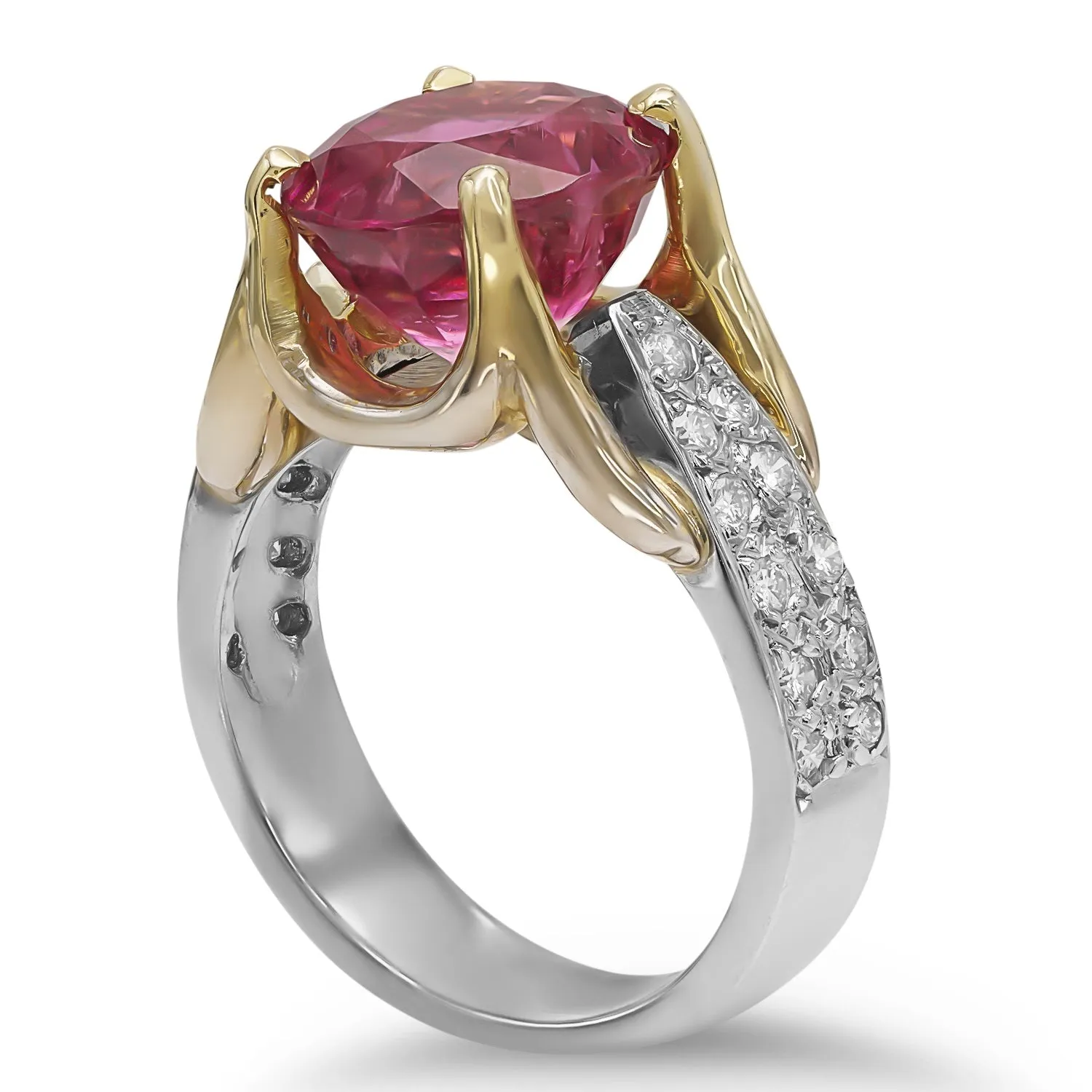 Pink Tourmaline Ring