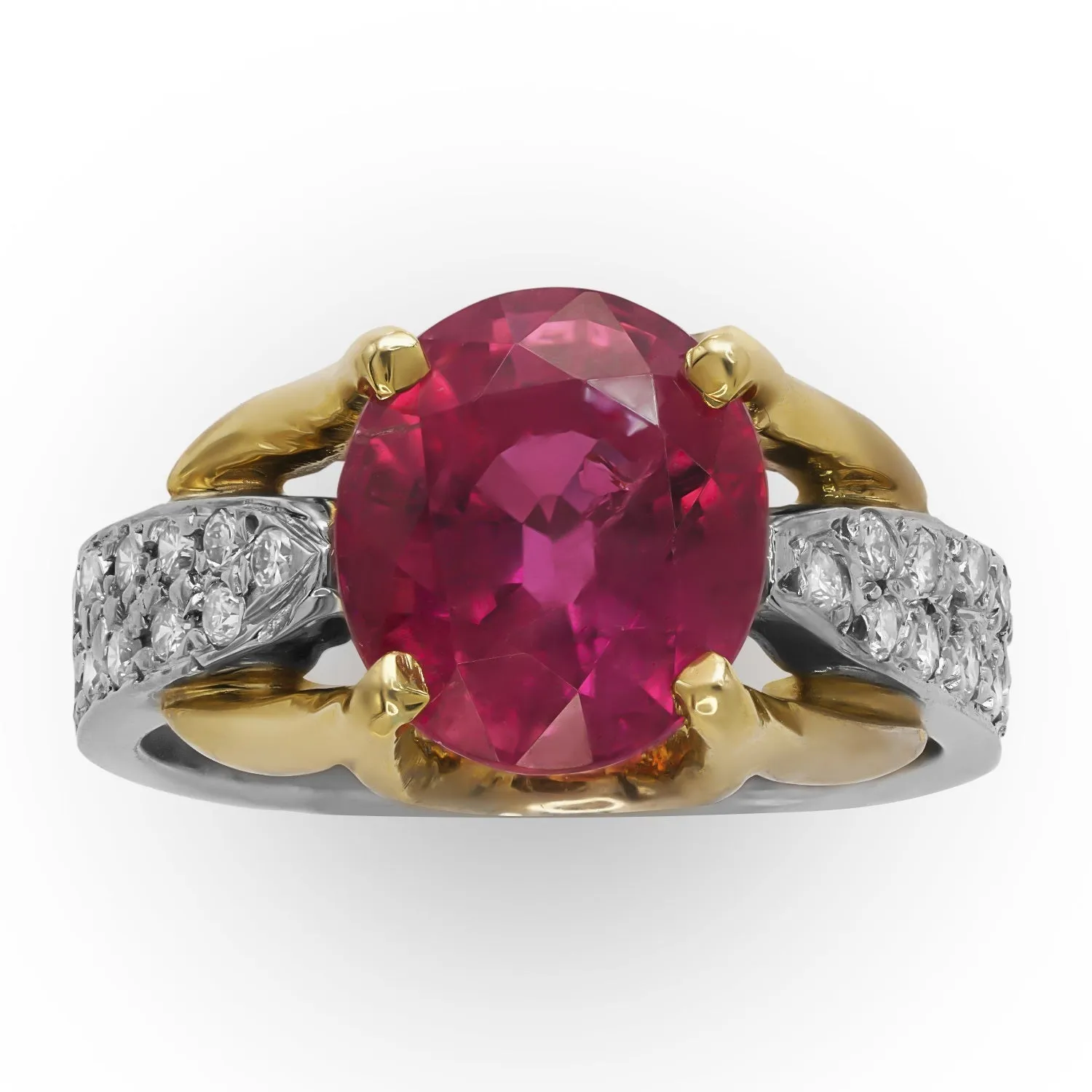 Pink Tourmaline Ring