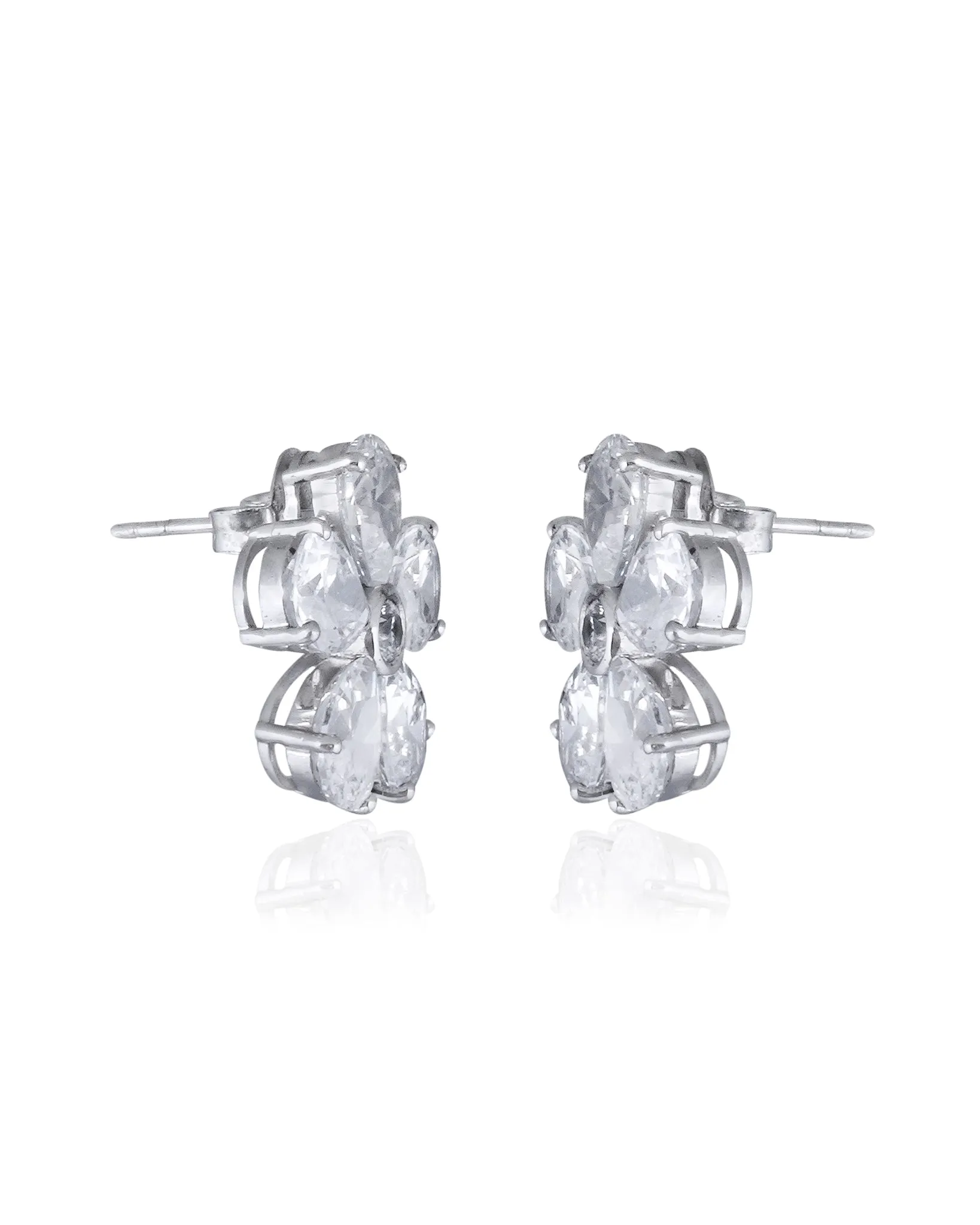 Promise Petal Diamond Studs