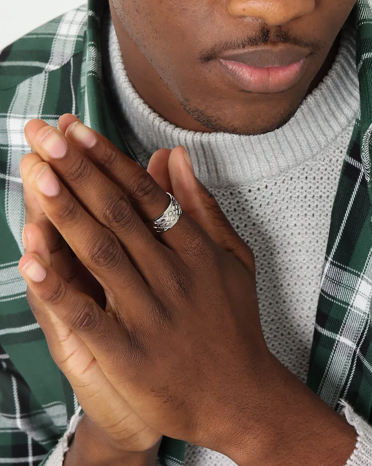 Saint Morta Serpent Ring White Gold