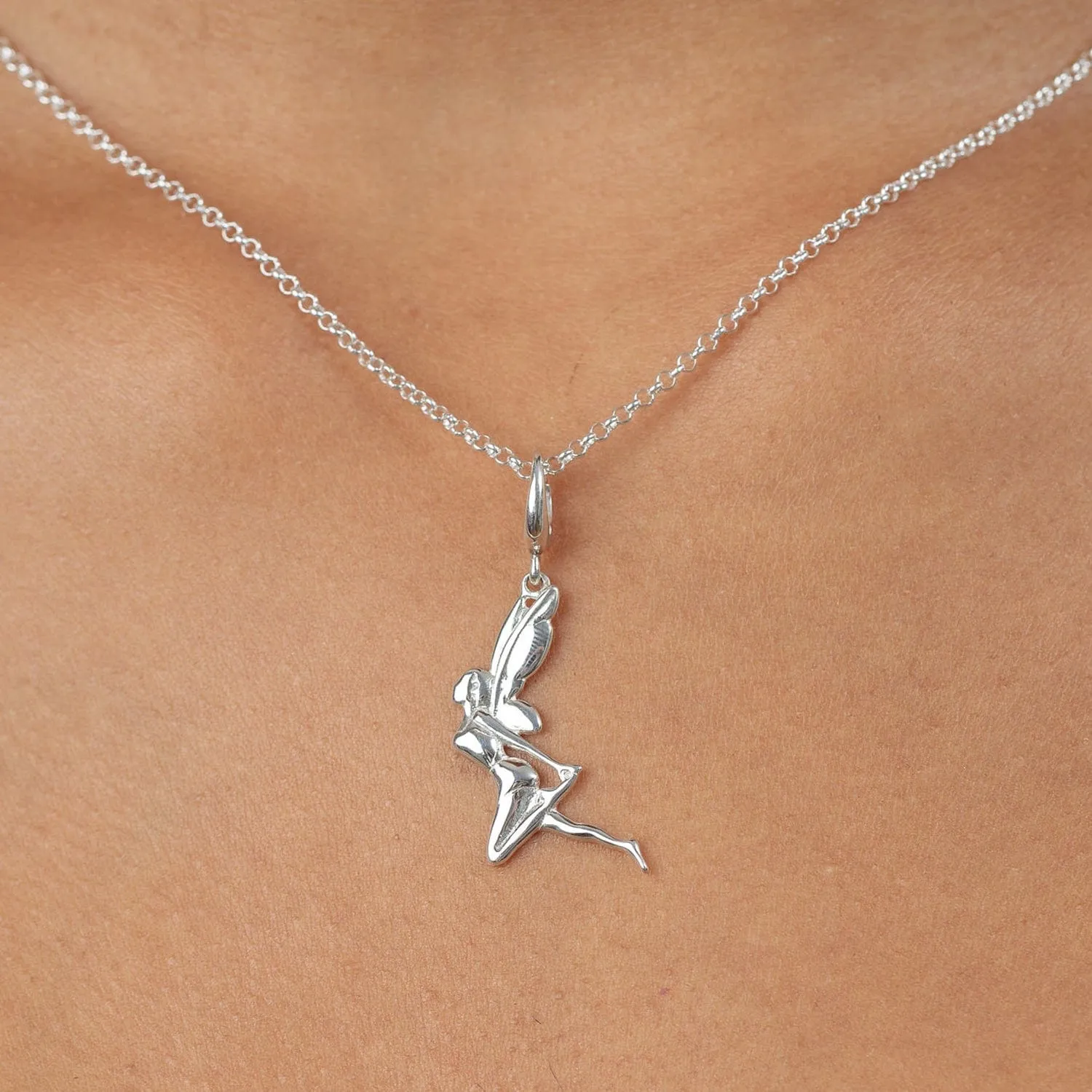 Silver Fairy Charm