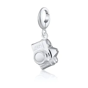 Silver Vintage Camera Charm