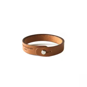 Single Wrap Cuff - London Tan