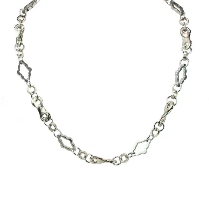 Stainless Steel Diamond Chain Necklace