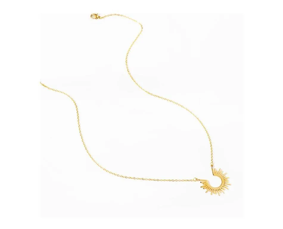 Surya Gold/Silver Plated Pendant Necklace