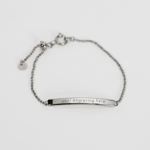 The Engravable Bar Bracelet