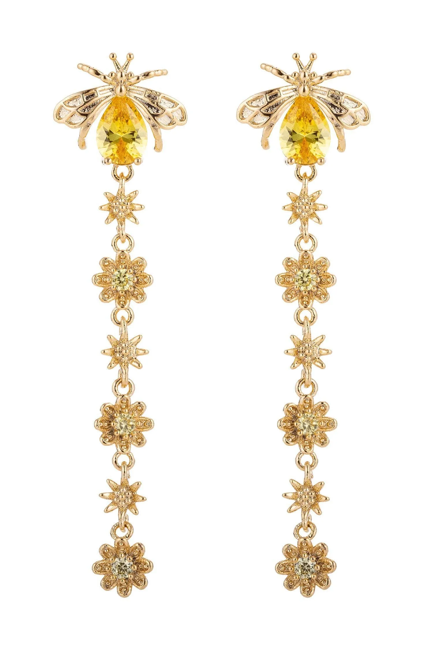 The Luxe Collection  Earrings: Fleur De Lis