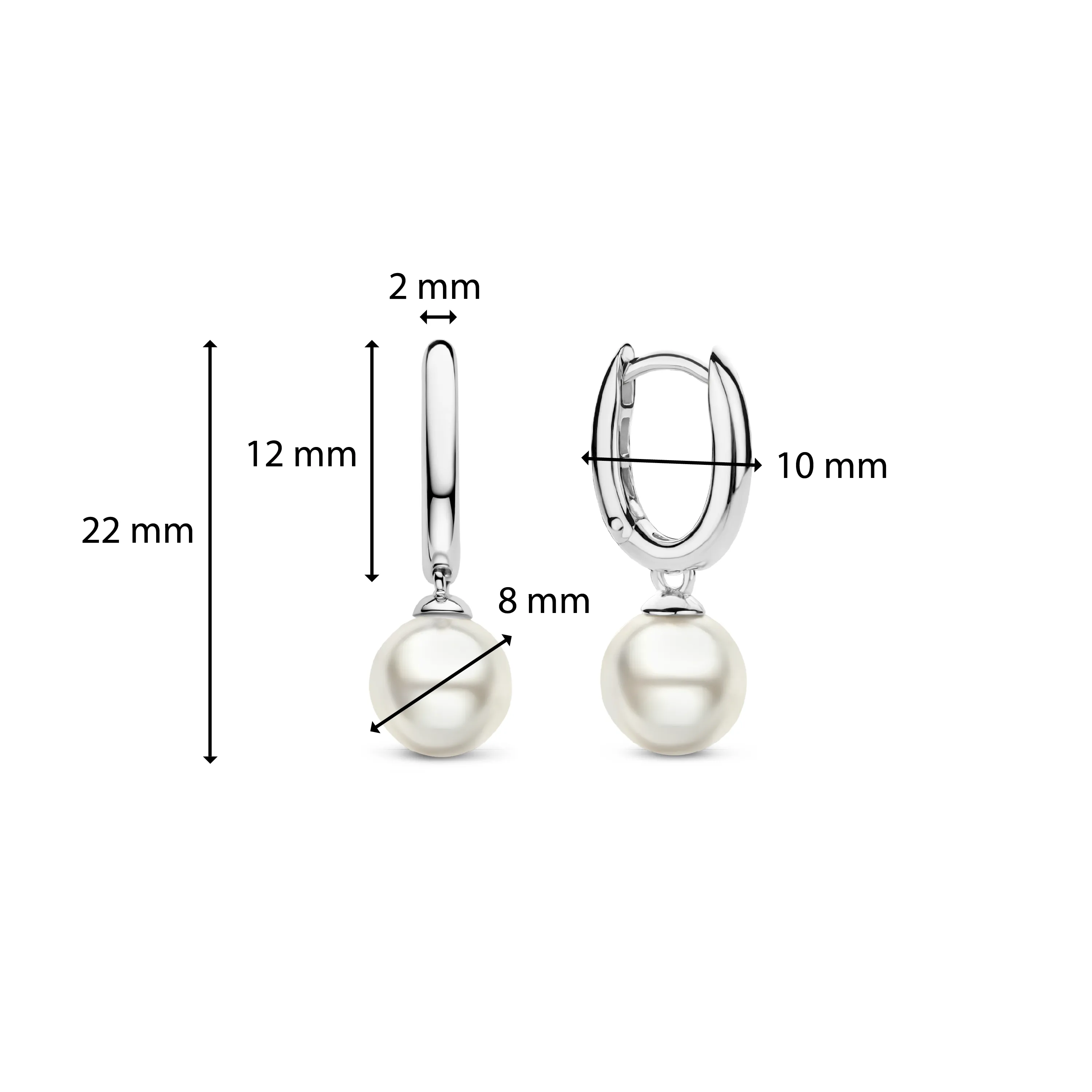 TI SENTO Earrings 7939PW