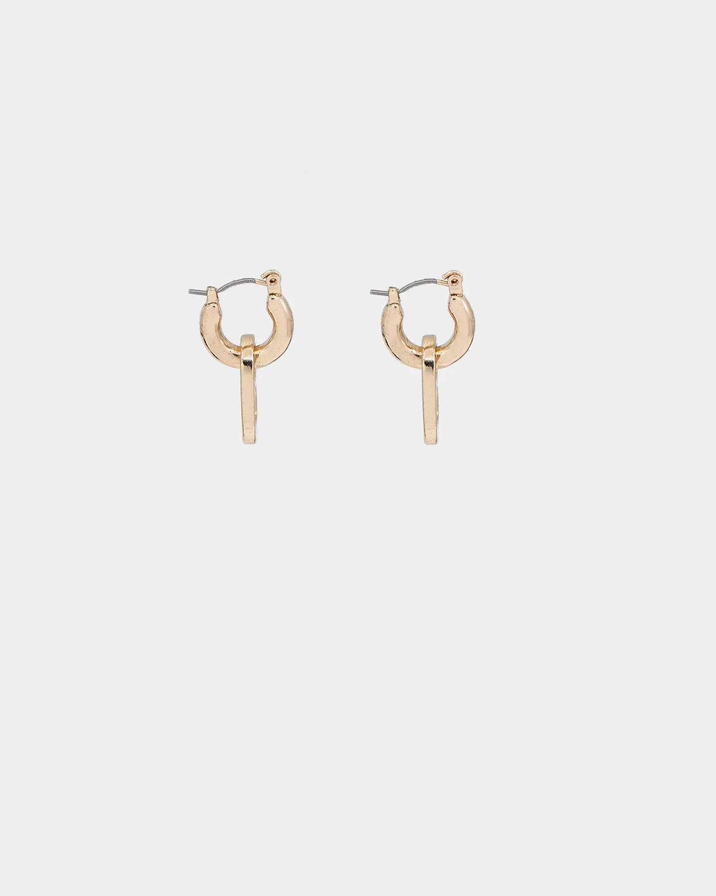 Wild for the Weekend Ring Pull Earrings Gold