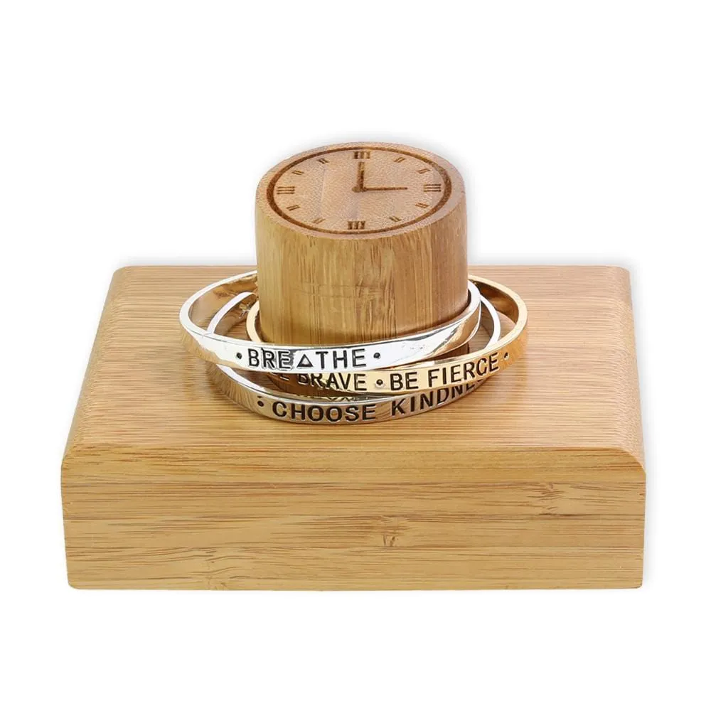 Wooden Watch Stand Organizer