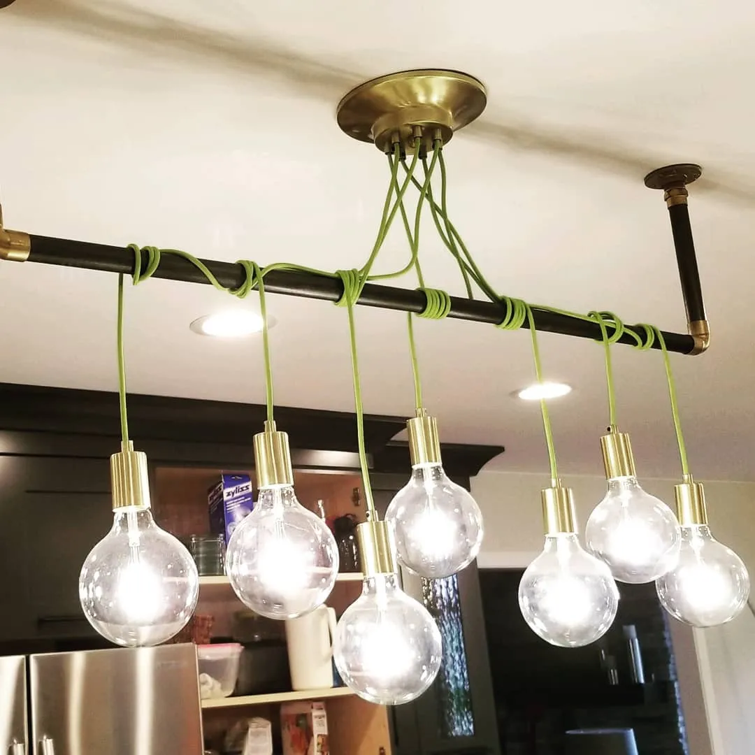 Wrap Chandelier: Design Your Own 7 Pendant