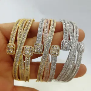 Zircon Crystal Bracelet Bangle